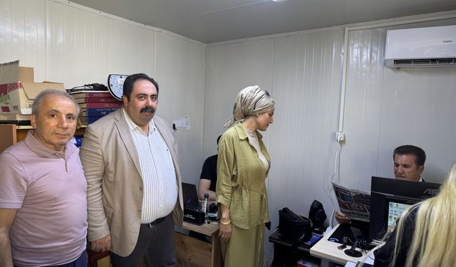 CHP Erzincan Milletvekili Sarıgül, Malatya'da basın mensuplarını ziyaret etti