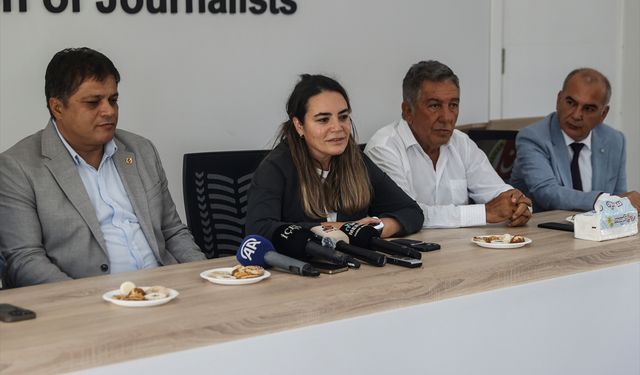 İYİ Parti Genel Başkan Yardımcısı Taş, Mersin'de gazetecilerle buluştu