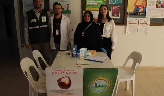 Bozyazı'da Dünya Diyabet Günü etkinliği düzenlendi