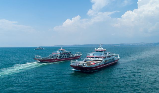 Negmar Narlı Feribot'tan Marmara Denizi'nin iki yakasına yıl boyu kesintisiz hizmet