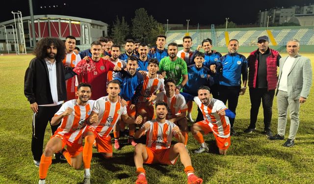 Süper Amatör Lig'de Akdeniz Belediyespor, Tarsusgücü'nü 2-0 yendi