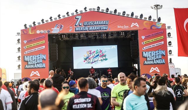 7. Uluslararası Mersin Maratonu koşuldu
