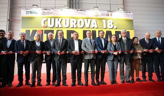 Adana'da Çukurova 18. Kitap Fuarı açıldı