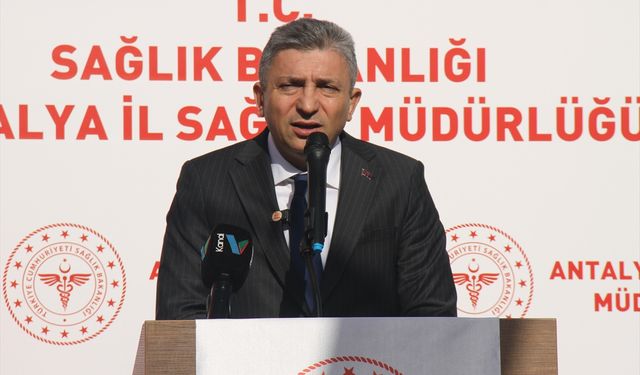 Antalya'nın Serik ilçesinde Sağlıklı Hayat Merkezi açıldı
