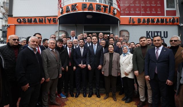 Enerji ve Tabii Kaynaklar Bakanı Alparslan Bayraktar, Osmaniye'de konuştu: