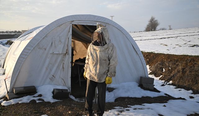 6 ŞUBAT DEPREMLERİNİN ÜÇÜNCÜ YILI - Depremde arılarını kaybeden arıcı, devlet desteğiyle üretimini sürdürdü