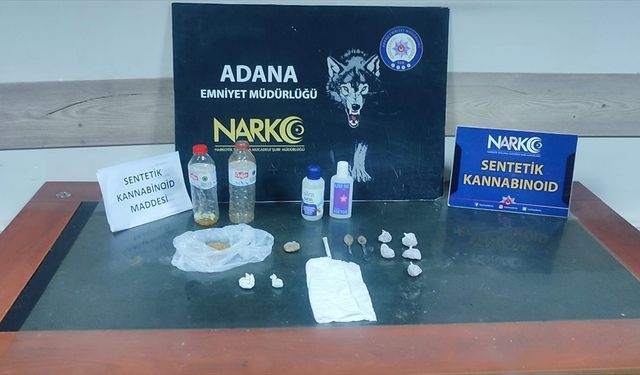 Adana'da uyuşturucu operasyonunda yakalanan 7 zanlı tutuklandı