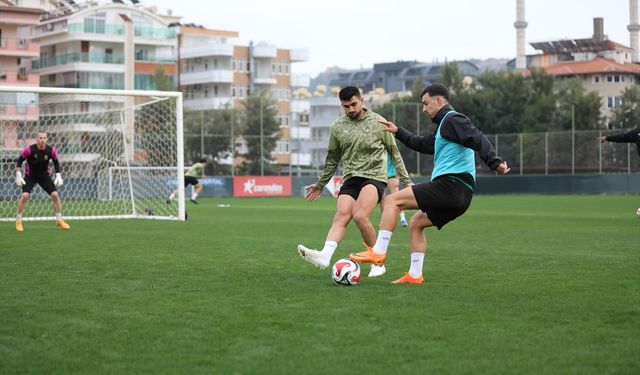 Alanyaspor, Boluspor maçının hazırlıklarına başladı