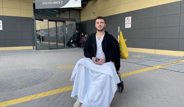 Antalya'daki otobüs kazasında yaralanan üniversitesi öğrencisi Yağız Oğuz, Eskişehir'de tedavi ediliyor: