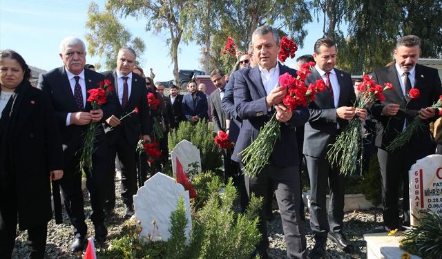 CHP Genel Başkanı Özel, Hatay'da konuştu: