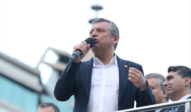 CHP Genel Başkanı Özgür Özel, Adana'da konuştu: