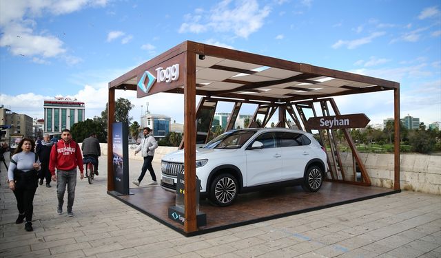 Çukurova'dan ilham alan Togg'un 'Seyhan' rengi Adana'da sergilendi