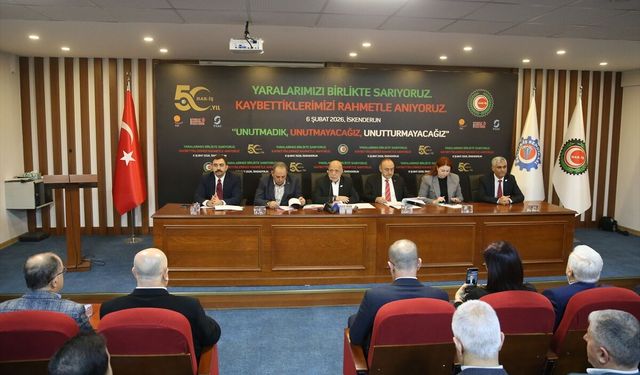 HAK-İŞ Genel Başkanı Arslan, Hatay'da konuştu: