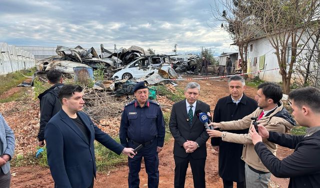 Antalya'da bir konteynerde çıkan yangında 5'i çocuk 6 kişi öldü
