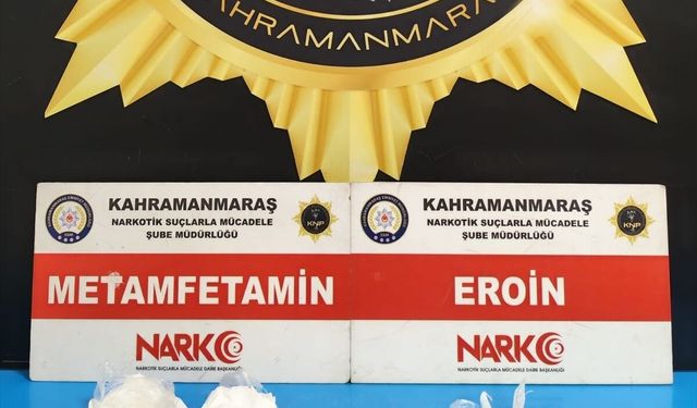 Kahramanmaraş'ta uyuşturucu operasyonunda 4 şüpheli tutuklandı