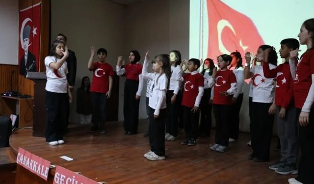 Saimbeyli ilçesinde Çanakkale Deniz Zaferi'nin 111. yıl dönümü kutlandı