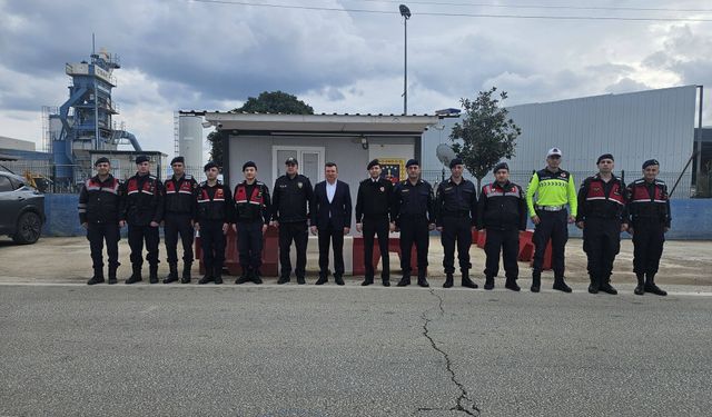 Serik Kaymakamı Cemal Şahin, trafik denetimine katıldı