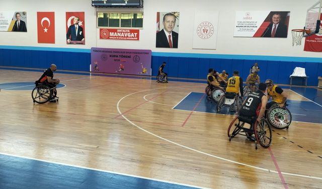 Manavgat'ta düzenlenen müsabakalarda Brew Mood 9 Eylül Engelliler Spor Kulübü şampiyon oldu