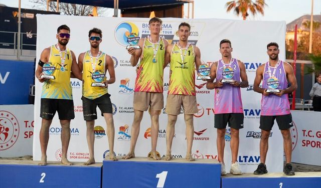 Uluslararası Bioderma Pro Beach Tour Alanya Grand Slam Şampiyonası sona erdi