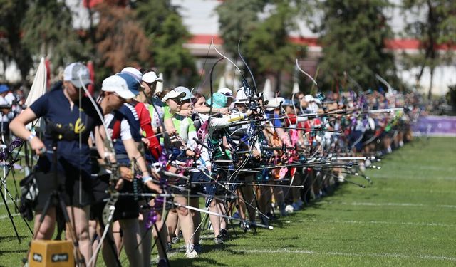 2026 Açık Hava Avrupa Okçuluk Şampiyonası, Antalya'da başladı
