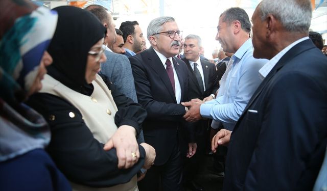 AK Parti Genel Başkan Yardımcısı Yayman, Hatay'da partisinin bayramlaşma programına katıldı: