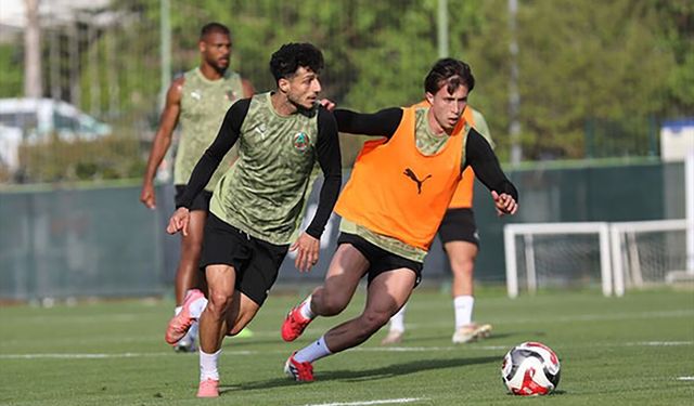 Alanyaspor, Kayserispor maçının hazırlıklarına başladı