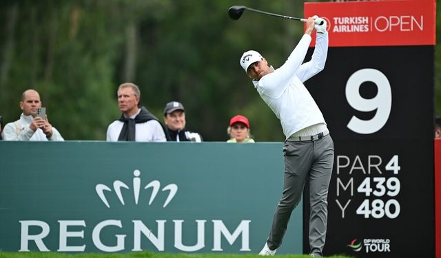 Antalya'da Turkish Airlines Open 2026 Golf Turnuvası devam ediyor