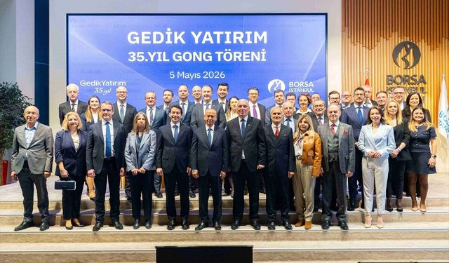 Borsa İstanbul'da gong Gedik Yatırım'ın 35'inci yılı onuruna çaldı