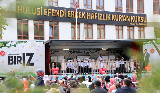 Darende'de 4-6 yaş Kur'an kursları için tanıtım etkinliği düzenlendi
