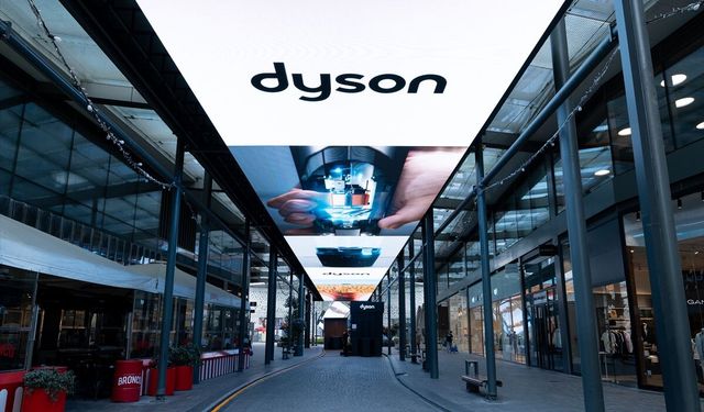 Dyson'dan ürünlerini deneyimleme fırsatı sunan gezici deneyim alanları