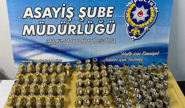 Malatya'da şantiyeden hırsızlık yapan zanlı tutuklandı