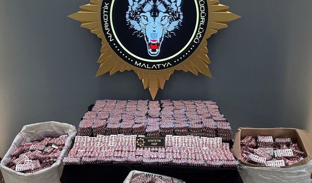 Malatya'da uyuşturucu operasyonunda yakalanan 4 zanlı tutuklandı