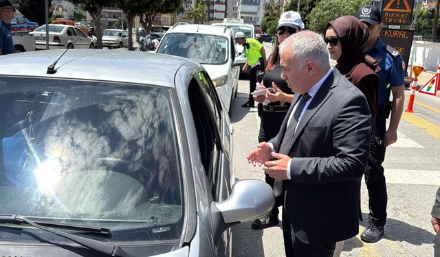 Mersin'de Trafik Haftası kapsamında etkinlik düzenlendi