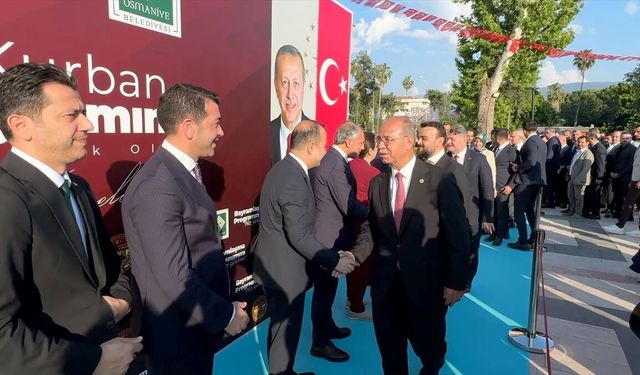 Osmaniye'de bayramlaşma programı düzenlendi