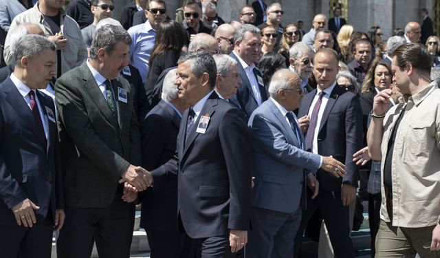 Eski milletvekili Yusuf Fevzi Arıcı için TBMM'de cenaze töreni düzenlendi