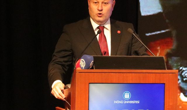 KKTC Cumhuriyet Meclisi Başkanı Öztürkler, Malatya'da konuştu: