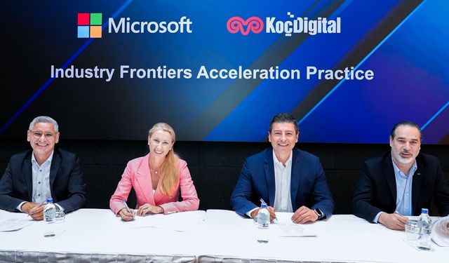 KoçDigital ve Microsoft Türkiye'den endüstriyel yapay zeka işbirliği