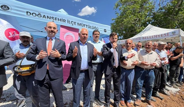 Malatya'da Kurucaova Merkez Camisi'nin temeli atıldı