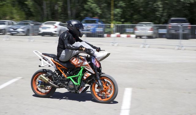 Motosiklet tutkunları 'Akçadağ Motofest'te bir araya geldi