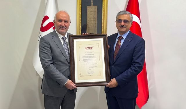 UTEP Başkanı Bektaş ile Gülaçar bir araya geldi