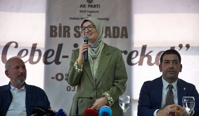 AK Parti Genel Başkan Yardımcısı Uygur, Osmaniye'de konuştu: