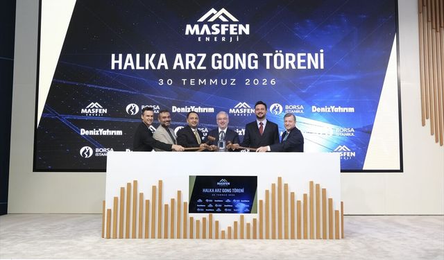 Borsa İstanbul'da gong Masfen Enerji AŞ için çaldı