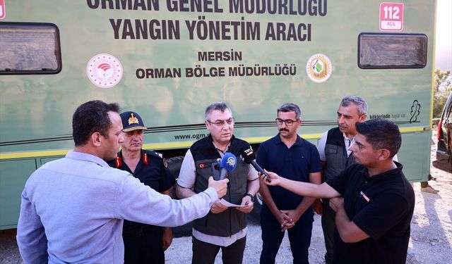 GÜNCELLEME 3 - Mersin'de çıkan orman yangınında 145 kişi güvenli bölgelere nakledildi