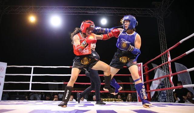 Hatay'da Spor Toto Muaythai Süper Ligi 2. ayak müsabakaları yapıldı