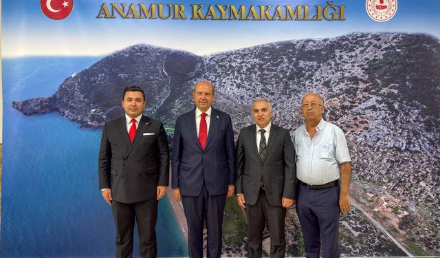 KKTC'nin 5. Cumhurbaşkanı Ersin Tatar, Mersin'de temaslarda bulundu