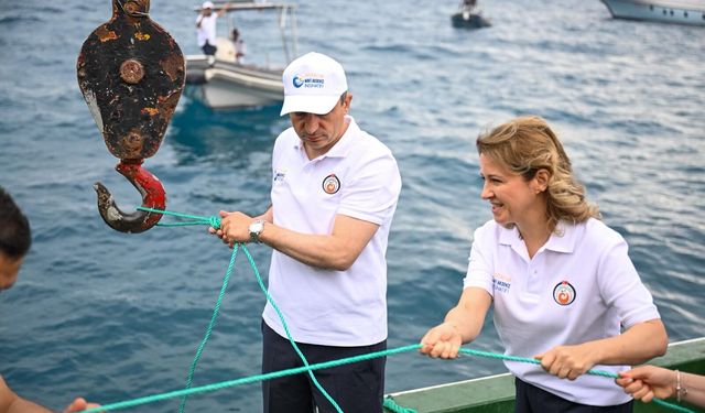 Antalya'da 'Mavi Akdeniz' için koruma kalkanı oluşturuldu
