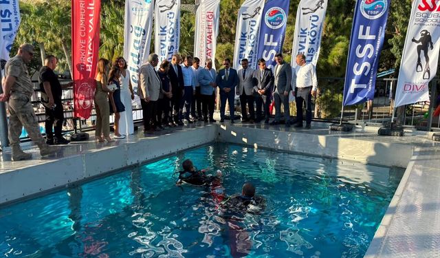 Hatay'da Çevlik Dalış Köyü hizmete açıldı
