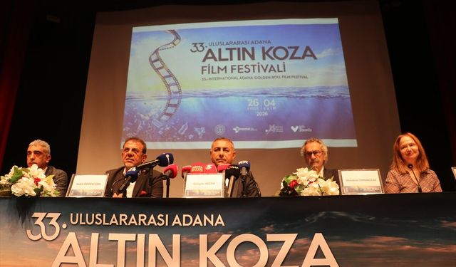 33. Uluslararası Adana Altın Koza Film Festivali'nin tanıtım toplantısı yapıldı
