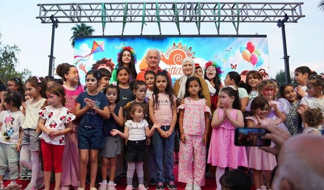 Finike'de 4. Cittaslow Çocuk Şenliği düzenlendi