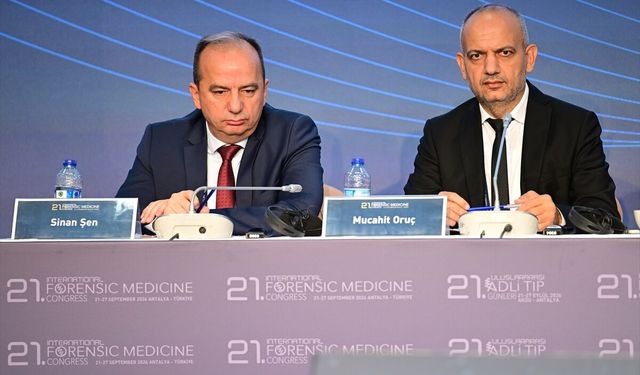 Uluslararası 21. Adli Tıp Günleri'nde üçüncü gün oturumları gerçekleştirildi